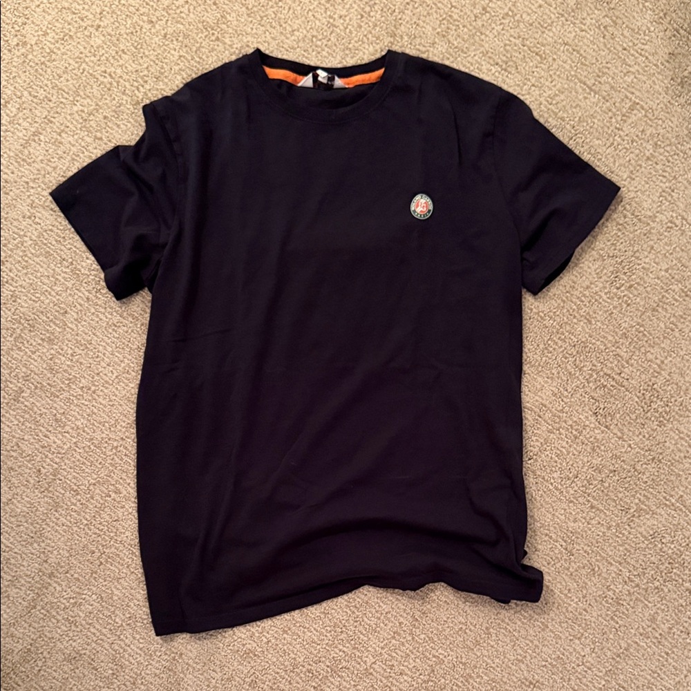 Men's Midnight Roland Garros T-Shirt Tennis Merch from Paris size Large